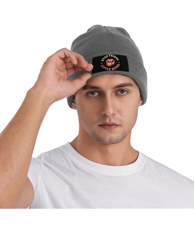 Stay Trippy Little Hippie Beanie Hat Winter Warm Skull Beanie for Men Women Deep Heather $9.08 Skullies & Beanies