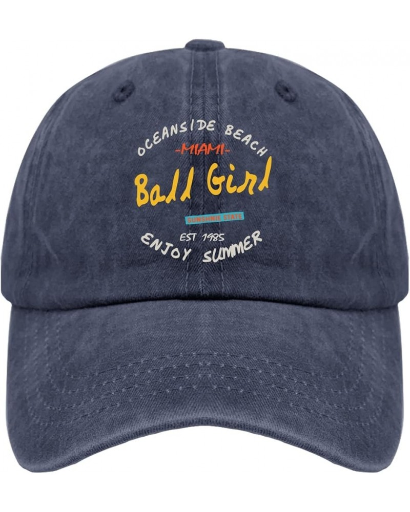 Mens Hat Volleyball Athletic Caps for Men's Cool Hat Quick Dry balll Girl Running Caps Navy Blue $9.22 Visors