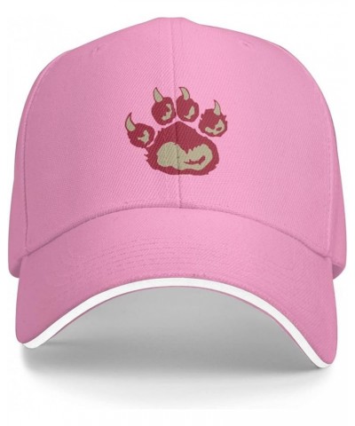 Willamette University Logo Sandwich Cap Unisex Classic Baseball Capunisex Adjustable Casquette Dad Hat Pink $9.84 Baseball Caps