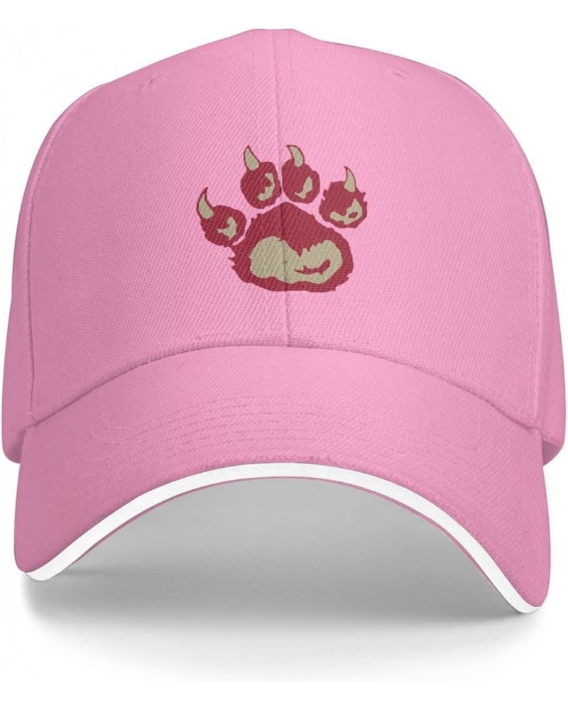 Willamette University Logo Sandwich Cap Unisex Classic Baseball Capunisex Adjustable Casquette Dad Hat Pink $9.84 Baseball Caps