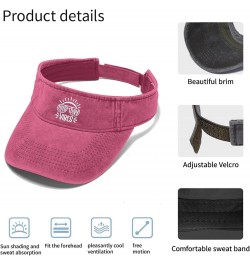 Fields Day Vibes Hat Visor Hats for Adult Visors Lightweight Beach Hat Pink $11.58 Visors