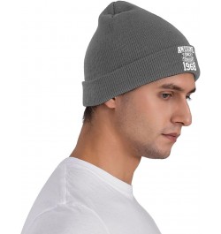 Awesome Since 1968 Birthday Knit Winter Hats Cuffed Beanie Stocking Hat Ski Gift Deep Heather $9.65 Skullies & Beanies