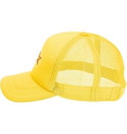 Wicca Baseball Cap Fashion Man's Womens Golf Hat Washable Adjustable Baseball Cap Yellow $14.25 Baseball Caps