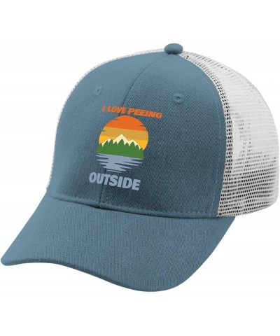 I Like Peeing Outside caps funny golf hat AllBlack black bucket hat Gifts for Him Golf Hats Skyblue $11.58 Sun Hats