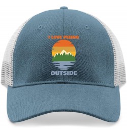 I Like Peeing Outside caps funny golf hat AllBlack black bucket hat Gifts for Him Golf Hats Skyblue $11.58 Sun Hats