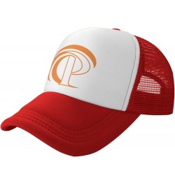 Pepperdine Waves University Trucker Hats for Both Men and Women - Mesh Baseball Snapback Hats Red $9.22 Baseball Caps