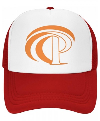 Pepperdine Waves University Trucker Hats for Both Men and Women - Mesh Baseball Snapback Hats Red $9.22 Baseball Caps