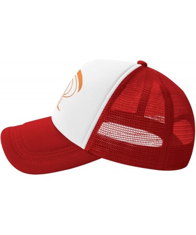 Pepperdine Waves University Trucker Hats for Both Men and Women - Mesh Baseball Snapback Hats Red $9.22 Baseball Caps