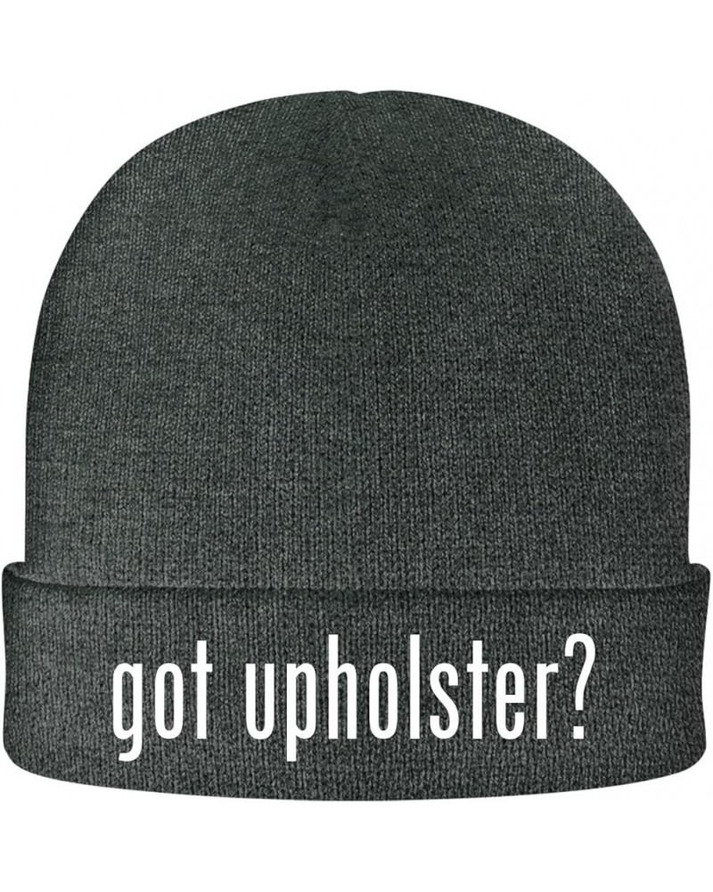 got Upholster? - Soft Adult Beanie Cap Grey $13.94 Skullies & Beanies