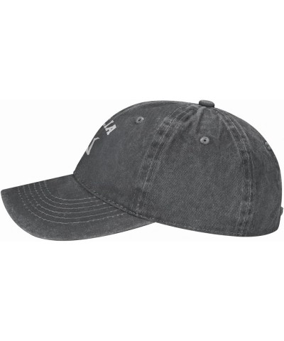 Sicilian Trinacria - Sicilia Denim Baseball Cap Hat Adjustable Cowboy Hat Deep Heather $9.93 Baseball Caps