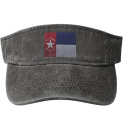 Flag of North Carolina Knitting Effect Sun Visor Hats for Women Men Sun Hat Vintage Golf Hat Adjustable Baseball Cap Deep Hea...