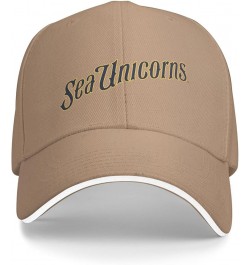 Norwich Sea Unicorns University Unisex Classic Hat Adjustable Fashion Casquette for Men Women Natural $8.42 Baseball Caps