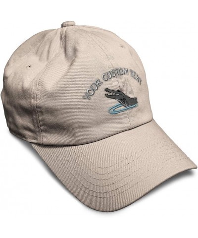 Soft Baseball Cap Wildlife Alligator Crocodile Reptile Wild Animals Antelope Cotton Dad Hats for Men & Women Stone Personaliz...