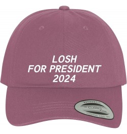 Losh for President 2024 - Comfortable Dad Hat Baseball Cap Pink $13.69 Baseball Caps