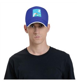 Happy White Goose Picture Casual General Baseball Cap Black : Comfortable, Light Blue $13.07 Baseball Caps