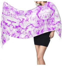 Women's Scarves, Cashmere Fringe Scarf Winter Warm Shawl For Evening Dresses Wedding Bridesmaid Gifts 4 $14.30 Scarves