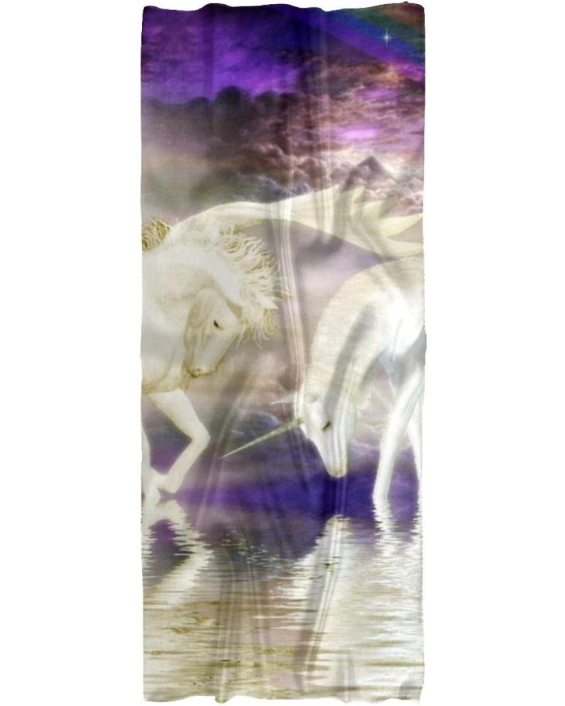 Scarf for Women Lightweight Spring Fall Winter Scarves Shawl Wraps Unicorn Horse $14.55 Scarves