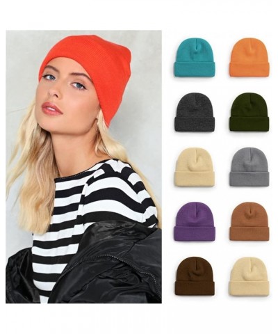 Winter Knitted Hats Women Men Skullies Beanies Girls Melon Caps Warm Bucket Hat Unisex Bonnet Light Beige $19.05 Skullies & B...