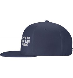 Women's and Men's Baseball Cap Let's do The yam Thing Low Profile Dad Hat Adjustable Casquette Cap,Black Navy Blue $10.46 Bas...