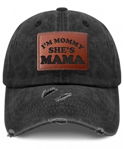 I'm Mommy She's Mama Cowboy Hat Funny Outdoor Hats Gifts for Mom Who Like Engraved,Cycling Caps Suitable for Streetwear $11.6...