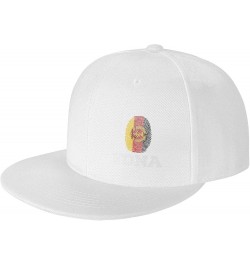 East Germany It's in My DNA Snapback Hat Baseball Cap for Men Women Hip Hop Style Flat-Brimmed Hats White $12.90 Baseball Caps