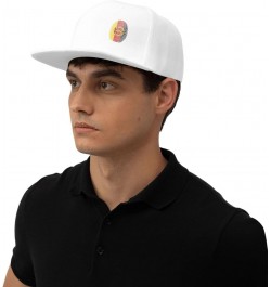 East Germany It's in My DNA Snapback Hat Baseball Cap for Men Women Hip Hop Style Flat-Brimmed Hats White $12.90 Baseball Caps