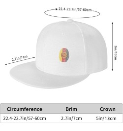 East Germany It's in My DNA Snapback Hat Baseball Cap for Men Women Hip Hop Style Flat-Brimmed Hats White $12.90 Baseball Caps