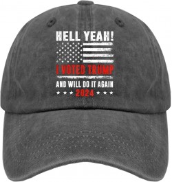 Vote Hats I Vote Trump and I Will Do It Again Hat for Womens Mens Pigment Black Running Hats Bucket Hat Pigment Black $12.64 ...