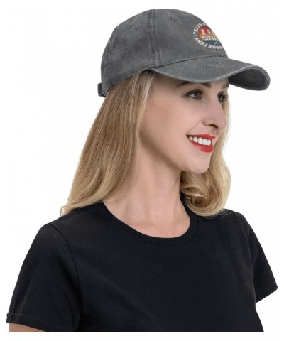 Funny That's What I Do I Fix Stuff and I Know Things Women's Baseball Hat Trucker Cap Adjustable,Black Deep Heather $9.92 Bas...