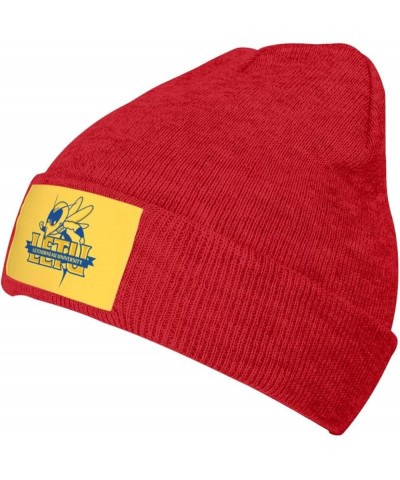 LeTourneau University Logo Stretch Knit Hat for Men Women Winter Warm Cap Red $7.36 Skullies & Beanies