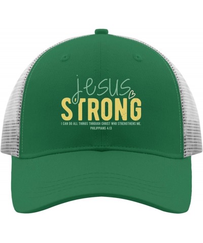 Cowboy hat Jesus is strongg i caan do alll thingss Through chrisst who straightens me Baseball Cap Women Retro hat Gifts for ...