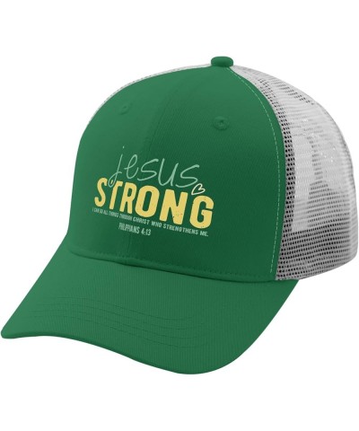 Cowboy hat Jesus is strongg i caan do alll thingss Through chrisst who straightens me Baseball Cap Women Retro hat Gifts for ...