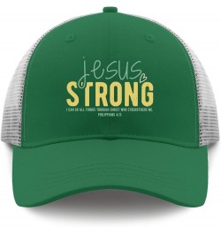 Cowboy hat Jesus is strongg i caan do alll thingss Through chrisst who straightens me Baseball Cap Women Retro hat Gifts for ...