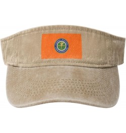 Flag of The United States Federal Aviation Administration Sun Hat Sun Visor Hats for Women Men Baseball Cap Golf Hats Natural...