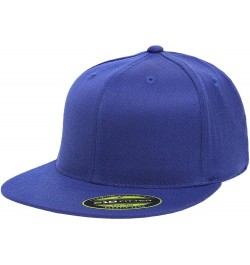 Premium Flatbill Cap – Fitted 6210 Royal $10.53 Baseball Caps