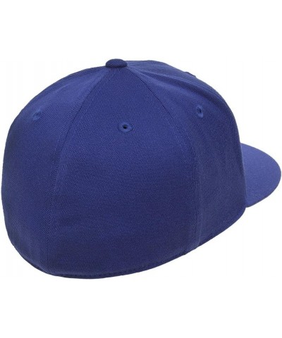 Premium Flatbill Cap – Fitted 6210 Royal $10.53 Baseball Caps