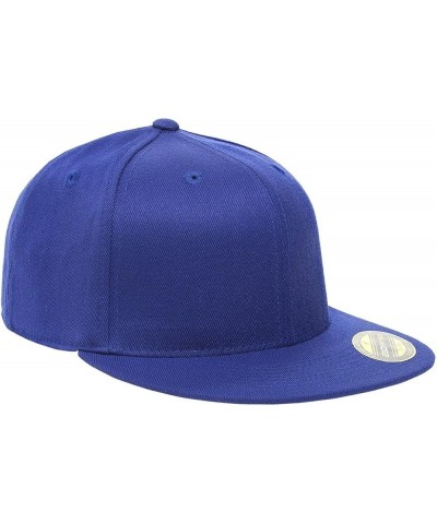 Premium Flatbill Cap – Fitted 6210 Royal $10.53 Baseball Caps