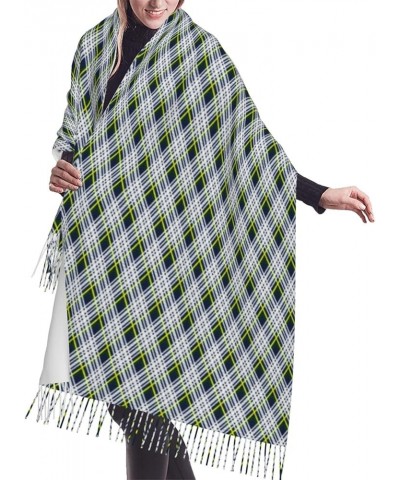 Tartan - Beige And Colored Cashmere Fringe Scarf Autumn And Winter Scarves The Most Soft Classic 2 $11.19 Scarves