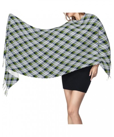 Tartan - Beige And Colored Cashmere Fringe Scarf Autumn And Winter Scarves The Most Soft Classic 2 $11.19 Scarves