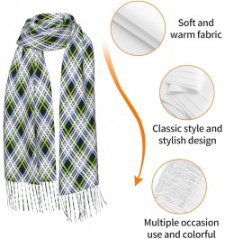 Tartan - Beige And Colored Cashmere Fringe Scarf Autumn And Winter Scarves The Most Soft Classic 2 $11.19 Scarves