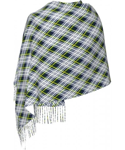 Tartan - Beige And Colored Cashmere Fringe Scarf Autumn And Winter Scarves The Most Soft Classic 2 $11.19 Scarves