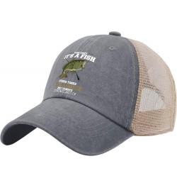 Sometimes It's A Fish Other Times Its A Buzz But I Always Catch Something Hats Fishing Hat for Women Mens Gray01 $13.79 Sun Hats