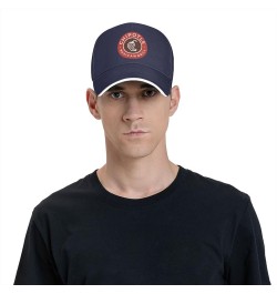 Black Chipotle Mexican Grill Unisex Classic Hat Adjustable Fashion Casquette for Men Women Navy Blue $11.19 Baseball Caps