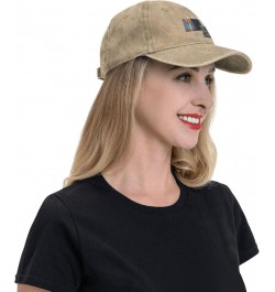 J.Coles Baseball Cap Denim Hat Outdoor Adjustable Classic Unisex Washed Cotton Soft Cap Black Natural $9.10 Baseball Caps