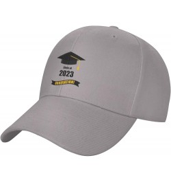 Seniors Class of 2023 Baseball CapAdjustable Sun Hat Curved Edge Dad Hat Gray3 $11.64 Baseball Caps