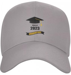 Seniors Class of 2023 Baseball CapAdjustable Sun Hat Curved Edge Dad Hat Gray3 $11.64 Baseball Caps