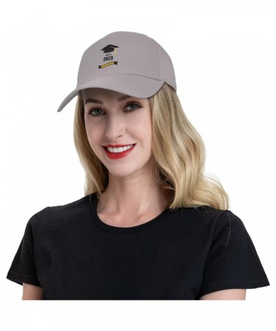 Seniors Class of 2023 Baseball CapAdjustable Sun Hat Curved Edge Dad Hat Gray3 $11.64 Baseball Caps