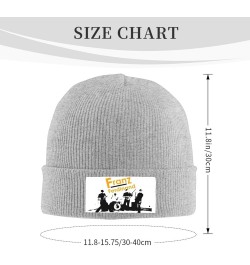 Franz Ferdinand Beanie Hat Cute Pattern Knit Cap Keep Warm Winter Beanie Men and Women Black Gray $11.32 Skullies & Beanies