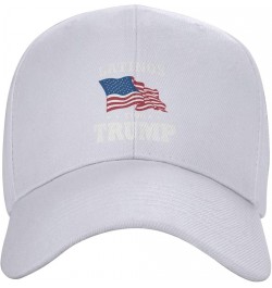 Latinos for Trump 2024 Baseball Cap Women Trucker Hat for Men Dad Hat Adjustable Snapback Hat Cowboy Hat Black White $10.62 B...