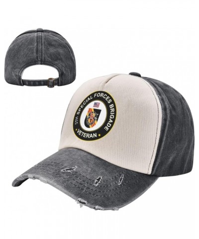 US Army 5th Special Forces Group Veteran Upgrade Style with Adjustable Cotton Baseball Caps $18.79 Baseball Caps